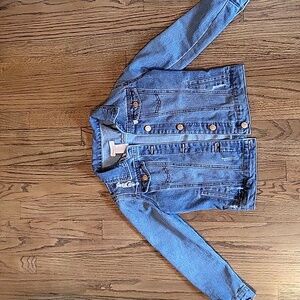 Girls Denim Coat Tommy Bahama Size 10